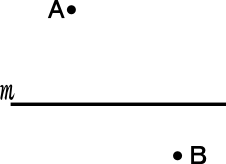等距離の点の作図