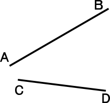 線と等距離＆中点の作図