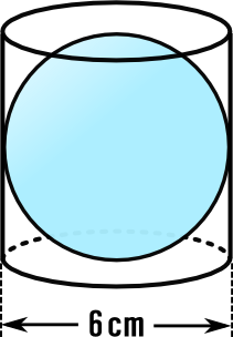 球の表面積と体積
