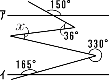 平行線と角度