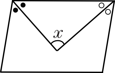 平行四辺形の角度