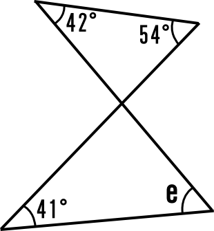 三角形の角度