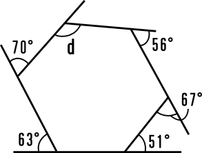 多角形の外角
